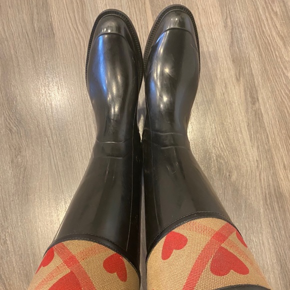 Burberry crisshill Rain boots - Picture 2 of 5